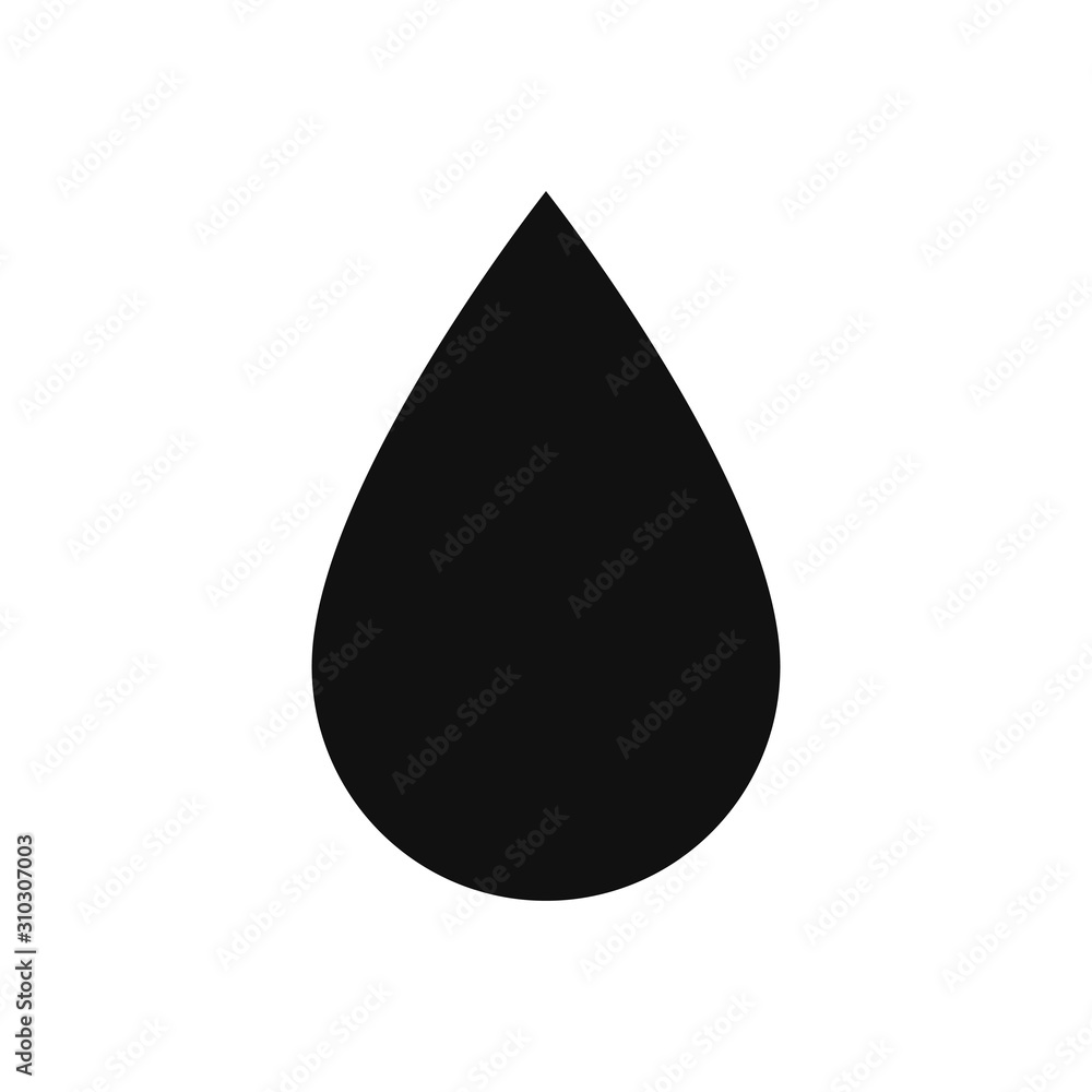 Drop vector icon in modern design style for web site and mobile app Drop vector icon in modern design style for web site and mobile app