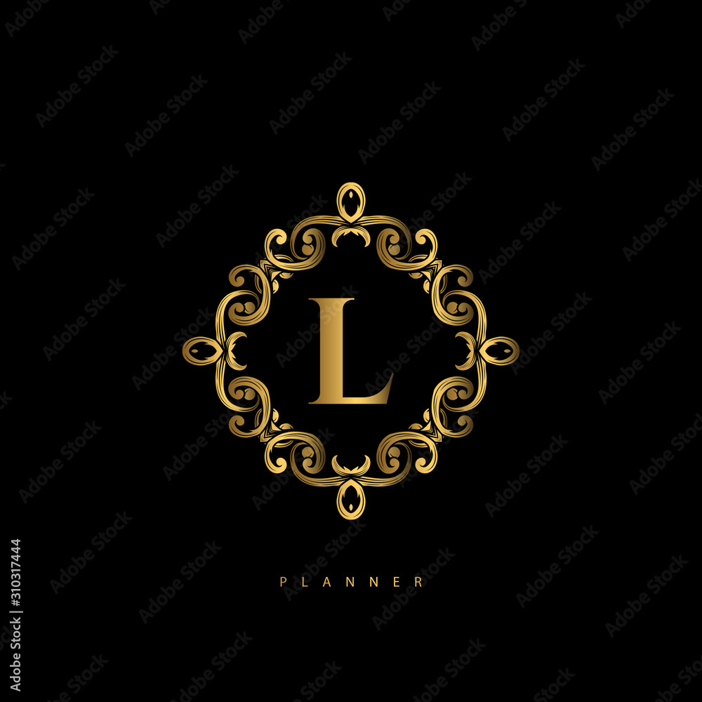 Logo Premium Luxury with Ornament