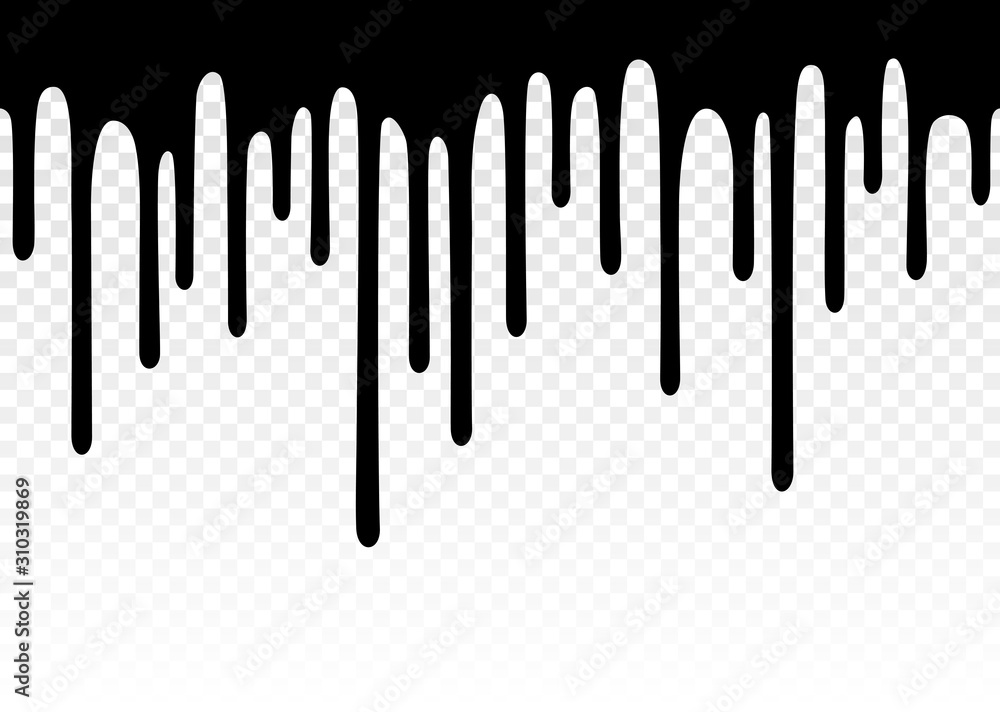 Current drops. Dripping liquid. Current paint, stains. Current inks