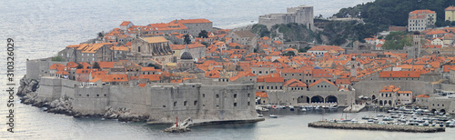 Old Town Walls in Dubrovnik Croatia