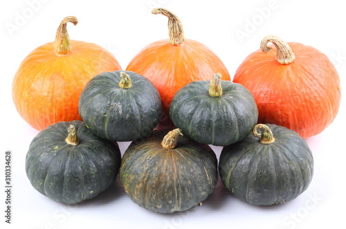 pumpkin isolated on white background © Suwit