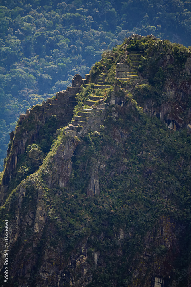 sistema de cultivo del pueblo inca ruinas Huayna Picchu
