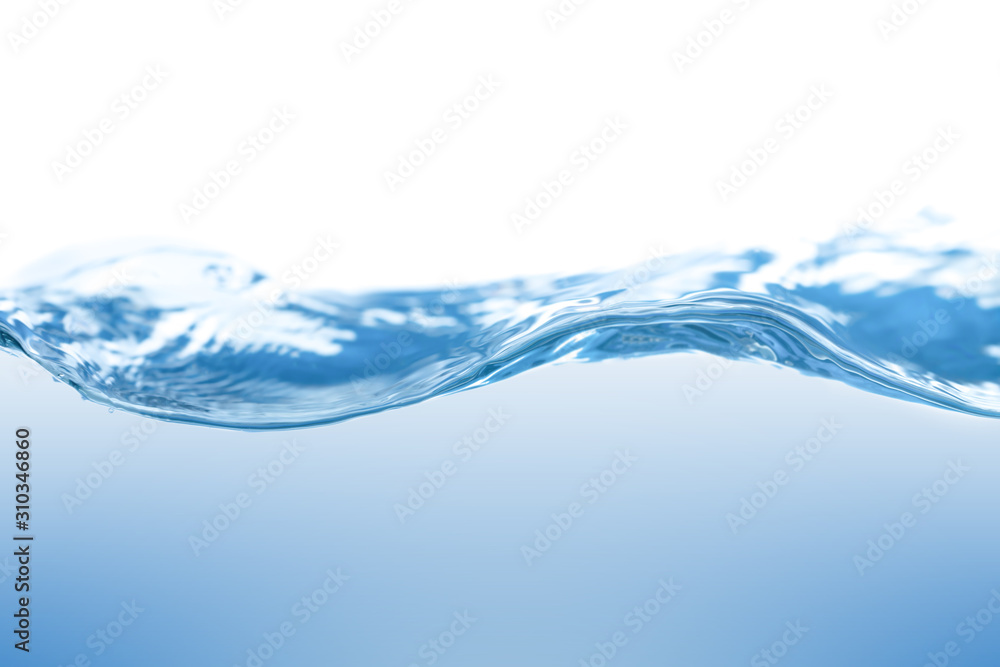 Water splash. Aqua flowing in waves and creating bubbles. Drops on the water surface feel fresh and clean. isolated on white background. Water splash. Aqua flowing in waves and creating bubbles. Drops on the water surface feel fresh and clean. isolated on white background.
