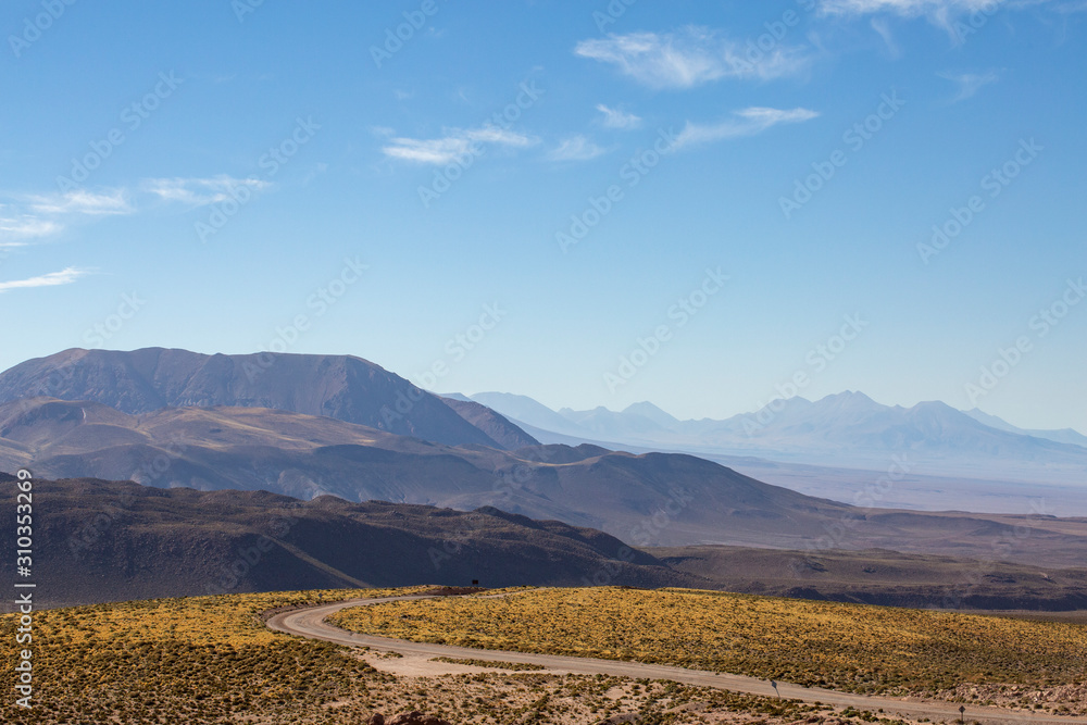 Obraz premium Landscapes of the Atacama Desert, Chile