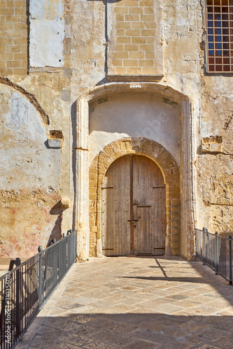 Entrance Gate Of Gallipoli Castle Puglia Italy In A Sunny Environment © Philippe