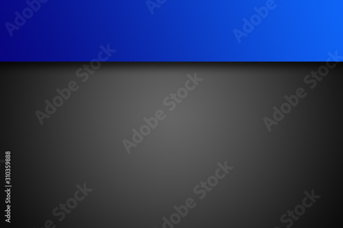 abstract background with copy space for text, blue and black color