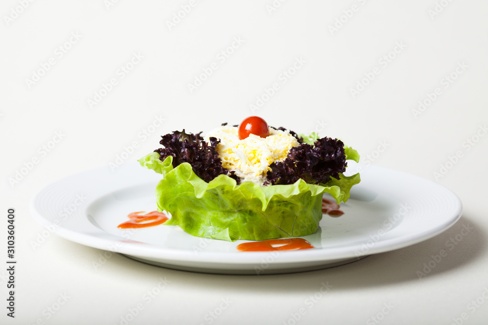 Salad with cheese Salad with cheese