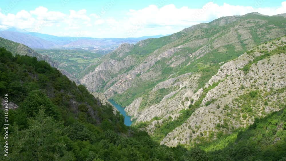 Beautiful nature and river view of Matka Canyon, Skopje, Macedonia Beautiful nature and river view of Matka Canyon, Skopje, Macedonia
