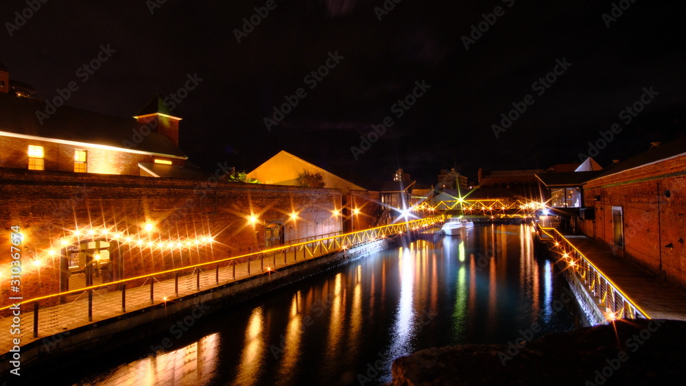 Fototapeta premium 夜景(北海道,函館)