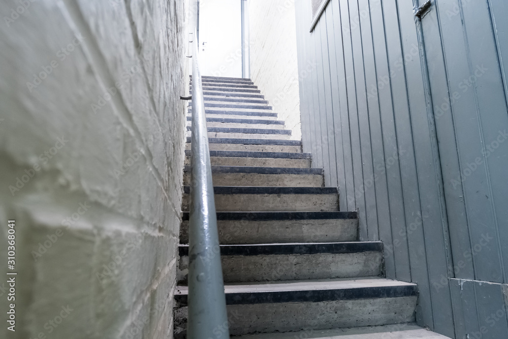 staircase in an building staircase in an building