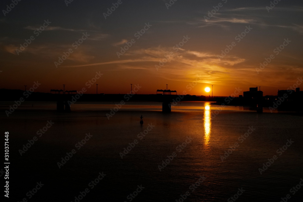 夕日 夕日