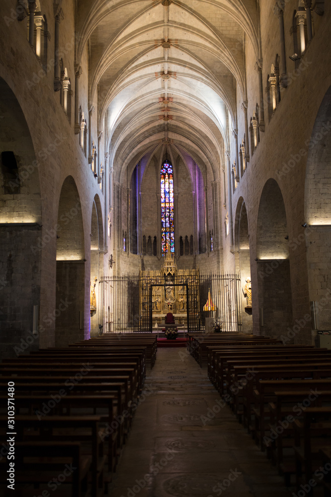 Spain, Girona,  church