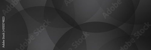 abstract black background with circles