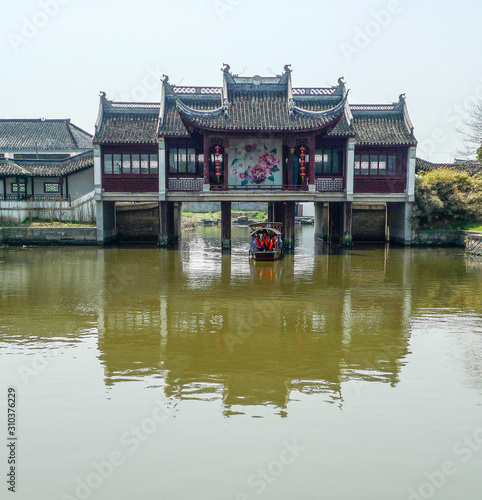 the ancient town of xitang in china