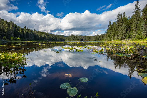 lake in the mountains