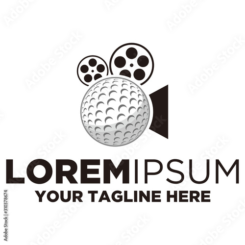 Video Golf Logo Template