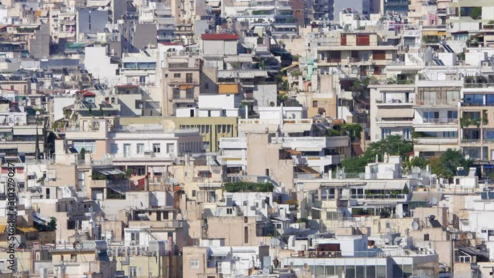Apartments of Athens, Greece, Timelapse, 4k Apartments of Athens, Greece, Timelapse, 4k