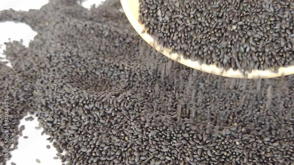 Basil seeds have laxative properties. Because the outer covering of the