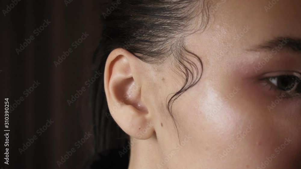 Young beautiful woman with fashionable hair styling. Young beautiful woman with fashionable hair styling.