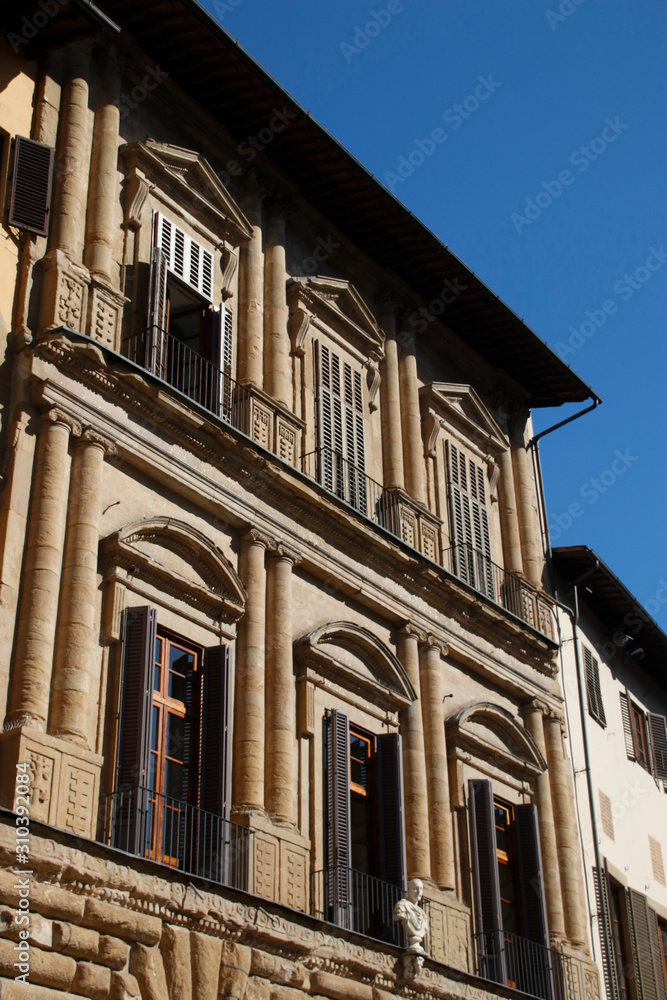 Building in the old town of Florence