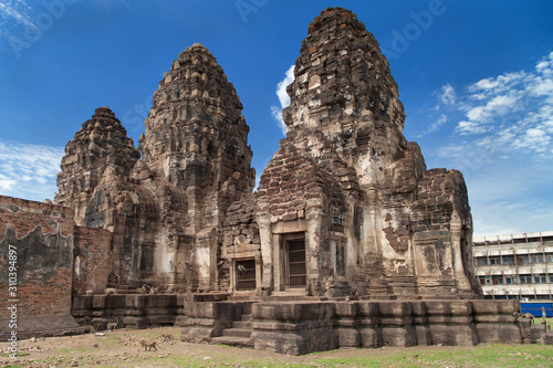 Temple of the Monkeys in Lopburi, Thailand.