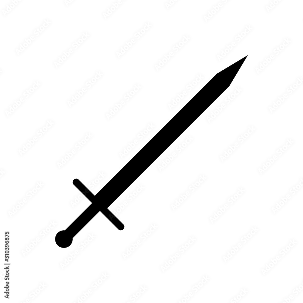 Sword sign icon. Sword sign icon.