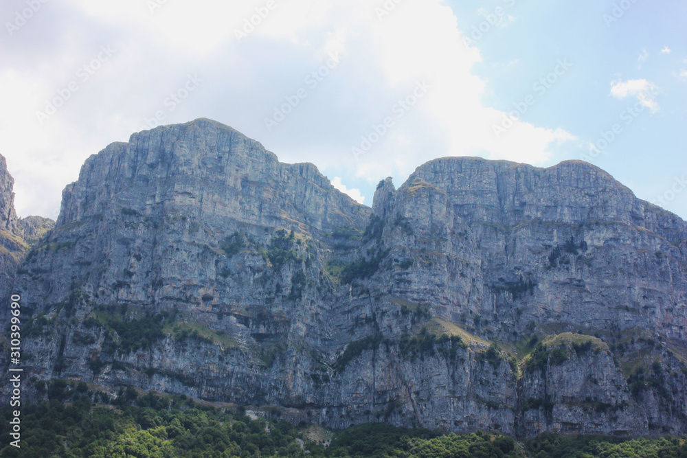 Fototapeta premium Astraka peak of Mount Tymfi Epirus Greece