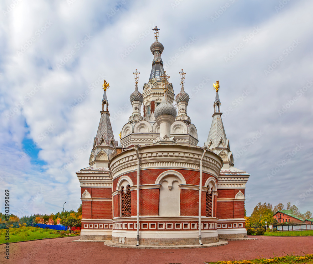 Church of St. Nicholas the Wonderworker. Pavlovsk. St. Petersburg. Russia