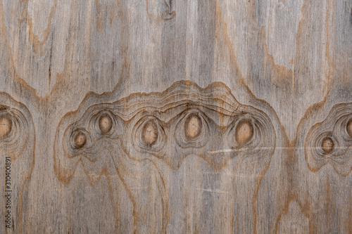 Exterior plywood texture closeup