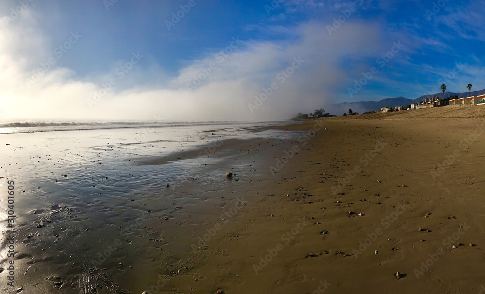 Obraz premium beach at sunset