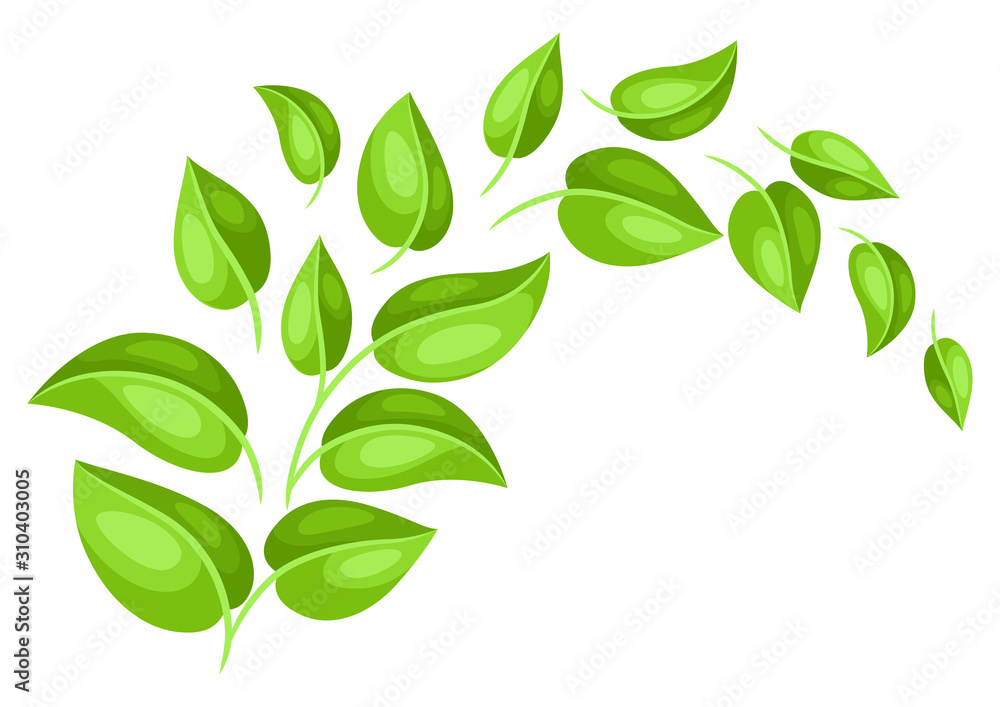 Background with spring leaves. Background with spring leaves.