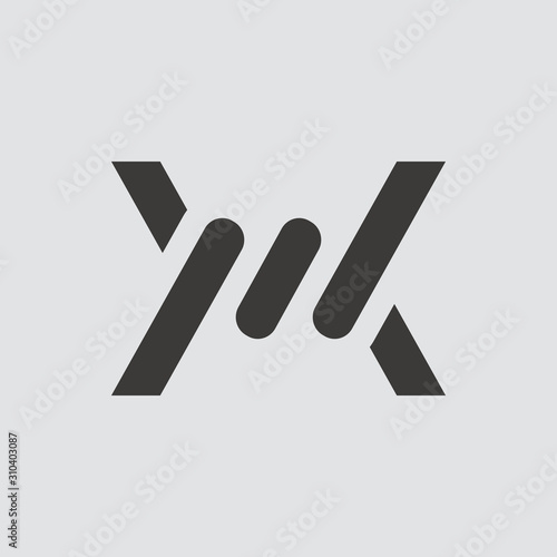 barbed wire icon isolated of flat style. Vector illustration.