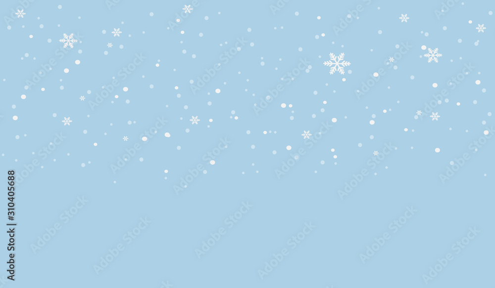 Winter background with snowflake Winter background with snowflake
