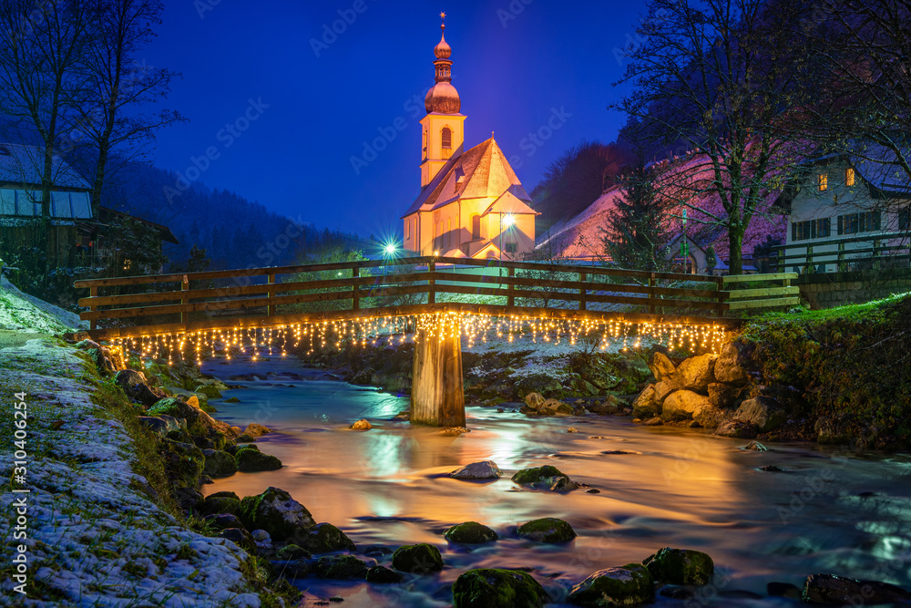 Weihnachten in Ramsau bei Berchtesgaden - Winter