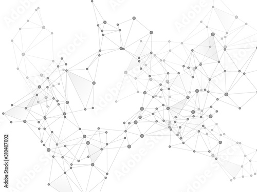 Big data cloud scientific concept.