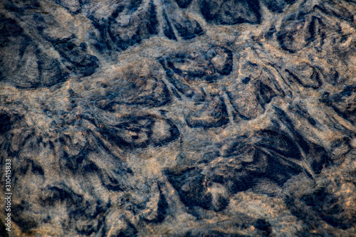sea, sand, textured, pattern