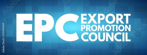 EPC - Export Promotion Council acronym, business concept background
