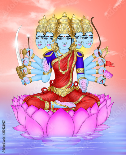 Hindu Goddess  Nilapataka Devi