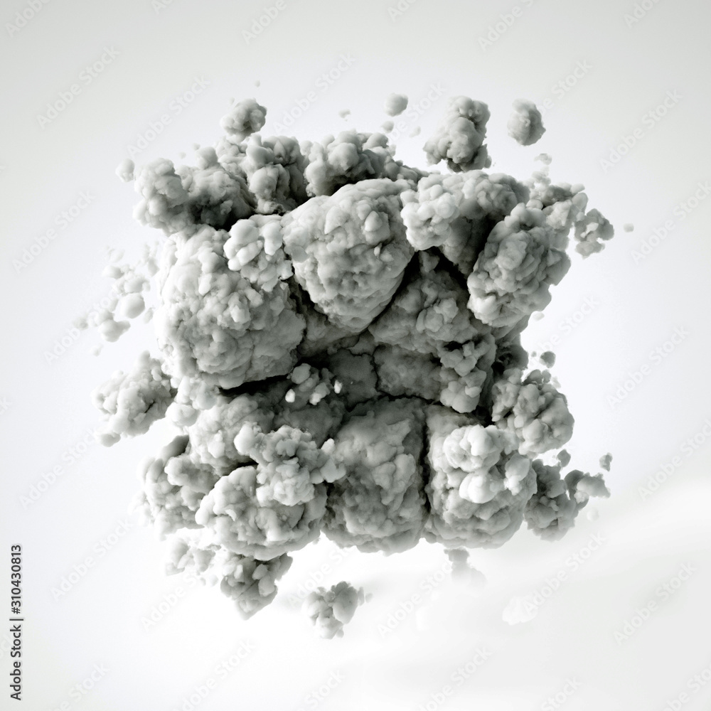 Cloud isolated, steam, smoke. 3d illustration, 3d rendering. Cloud isolated, steam, smoke. 3d illustration, 3d rendering.