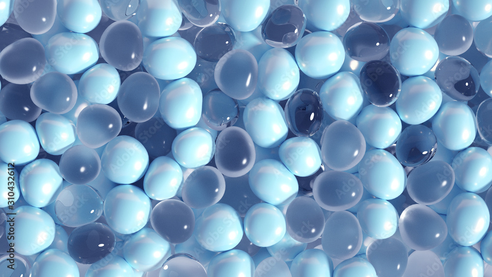 Beautiful background with beads, particles and simulation. 3d illustration, 3d rendering. Beautiful background with beads, particles and simulation. 3d illustration, 3d rendering.
