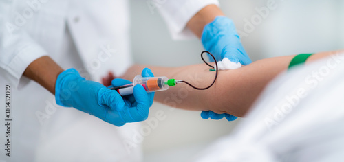 Platelet Rich Plasma Treatment, Drawing Blood
