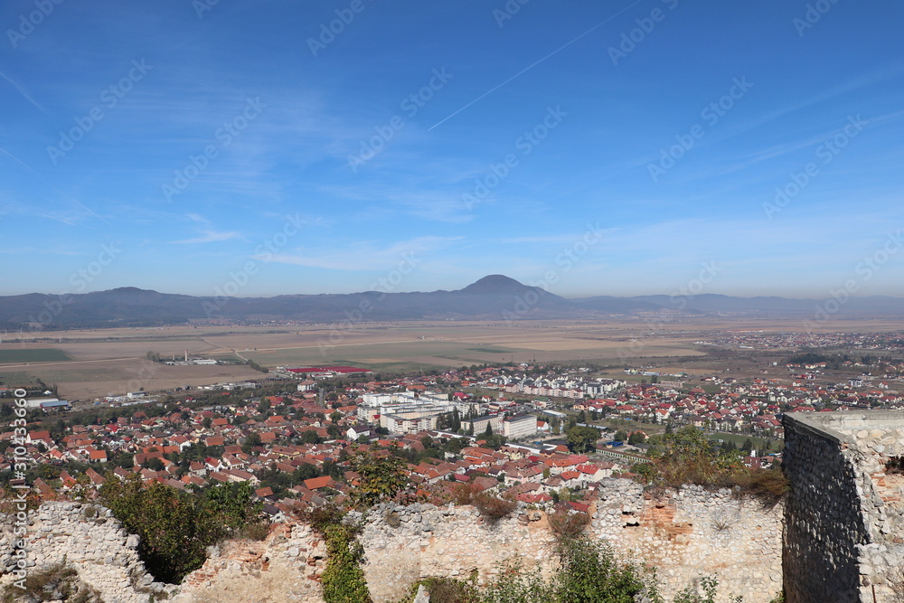 Mountain view from Râșnov citadel.