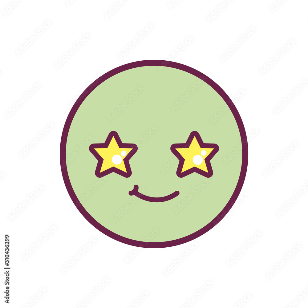 happy circle kawaii cartoon vector design happy circle kawaii cartoon vector design