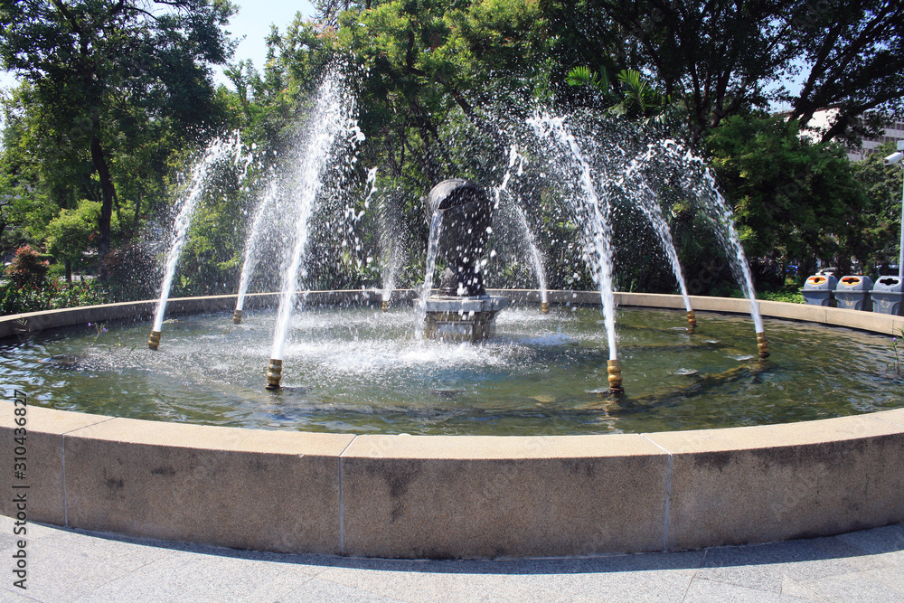 Fototapeta premium Suan Romaninaht park in Bangkok. Kingdom of Thailand