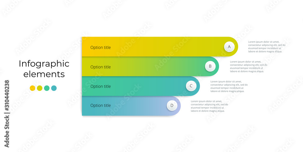 custom made wallpaper toronto digitalBusiness process chart infographics with 4 step lines. Linear corporate workflow graphic elements. Company flowchart presentation slide template. Vector info graphic design.