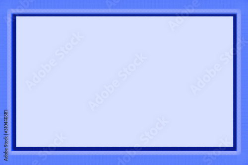 blue frame for any text with copy space for your text