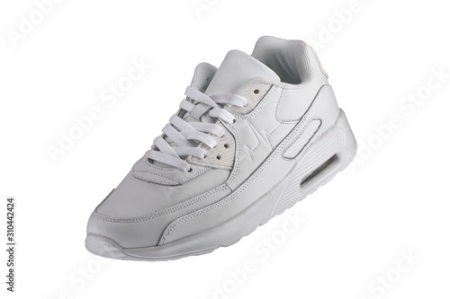Sport shoes. White sneaker on a white background. © Светлана Лазаренко