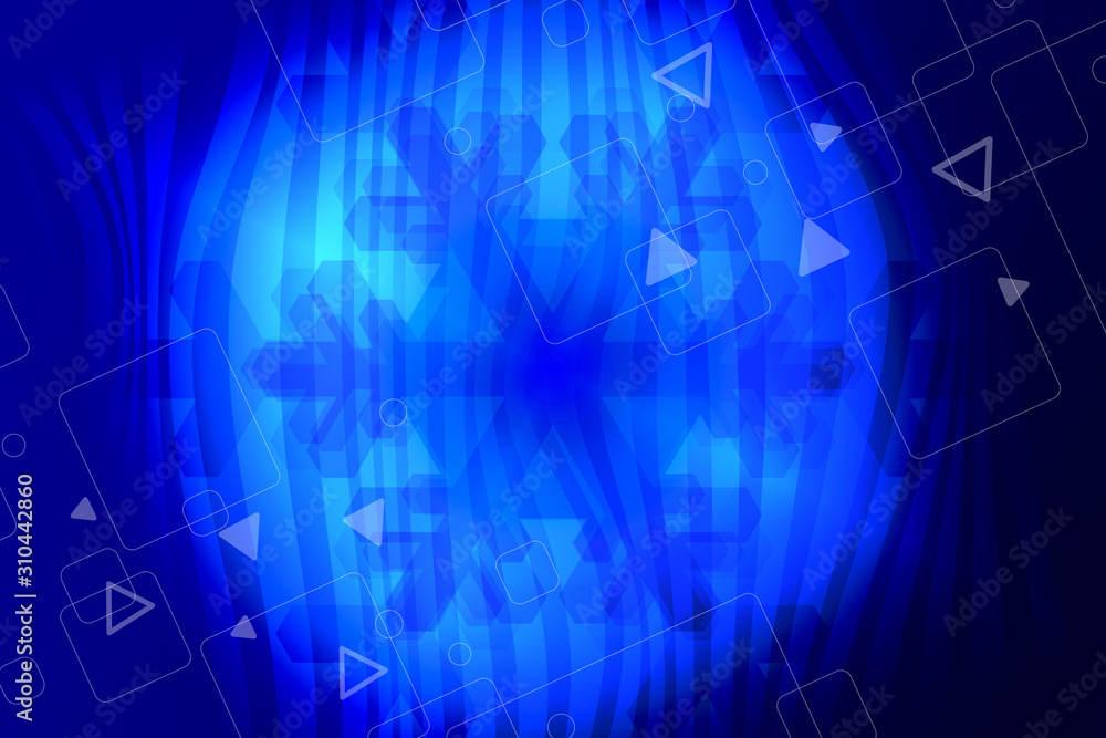 Fototapeta abstract, blue, design, light, pattern, wallpaper, illustration, texture, white, graphic, 3d, lines, digital, line, art, color, circle, concept, space, backdrop, abstraction, technology, star, spiral