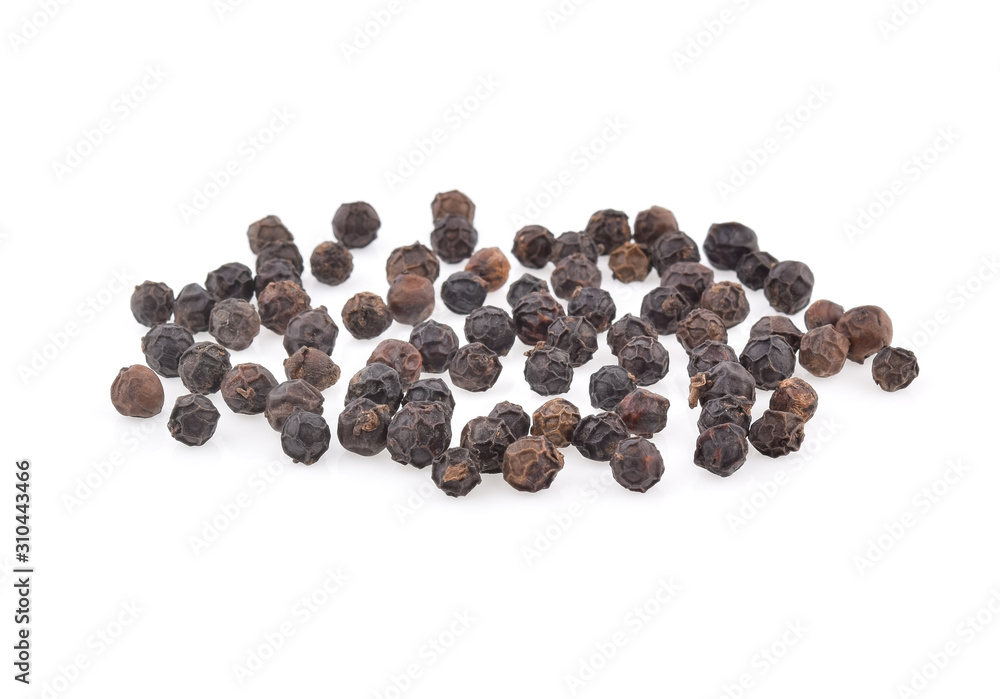 pepper corn on white background pepper corn on white background