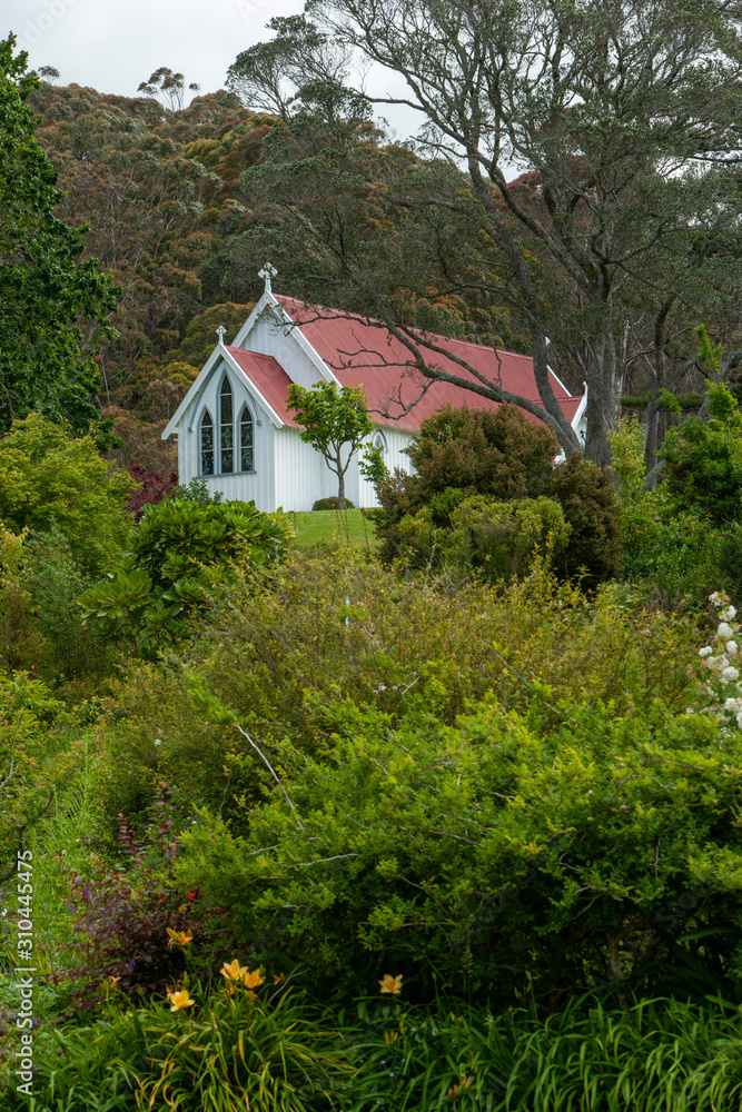 Kerikeri. New Zealand church